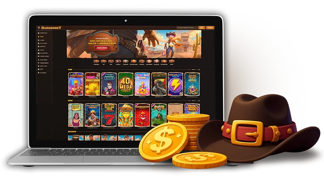 DazardBet Casino Australia Desktop